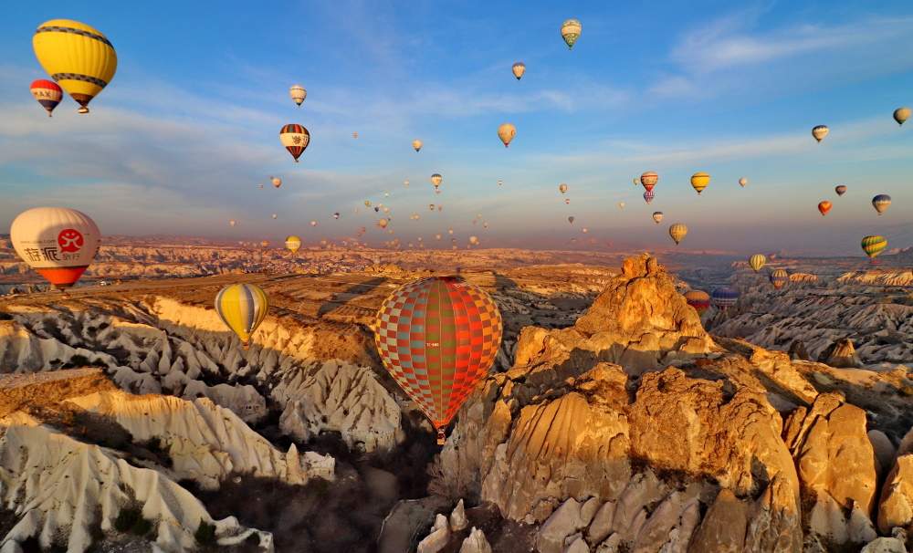 Kapadokija panorama
